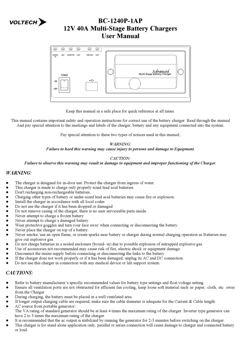Voltech BC-1240P-1AP user manual