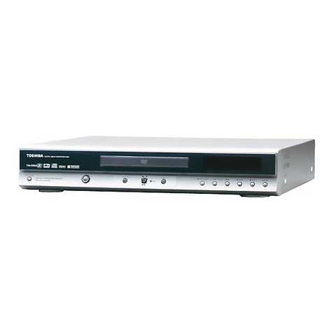Toshiba SD-H400 - Combination Progressive-Scan DVD... User manual