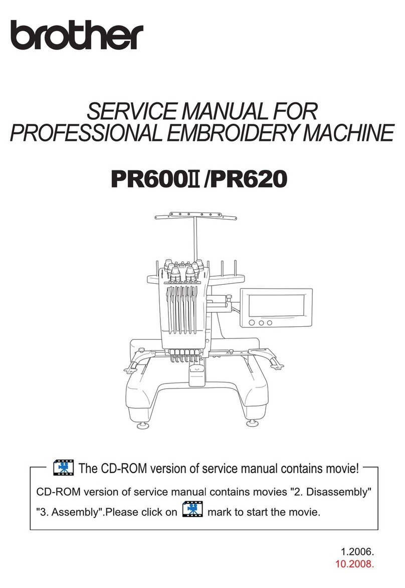 Brother PR-600II User manual