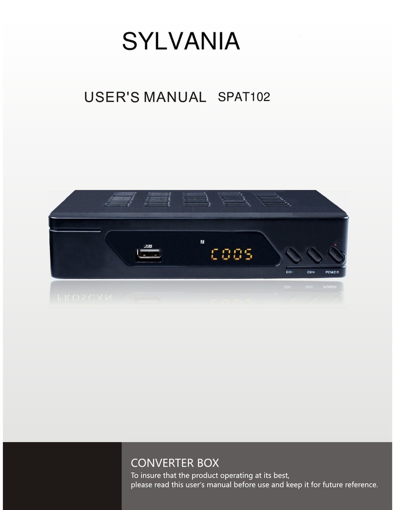 Sylvania SPAT102 user manual