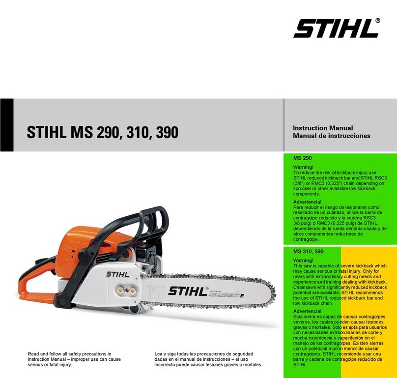 Stihl MS 390 User manual