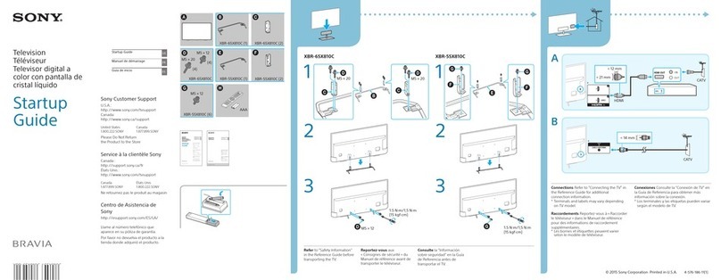 Sony Bravia 55X810C User guide