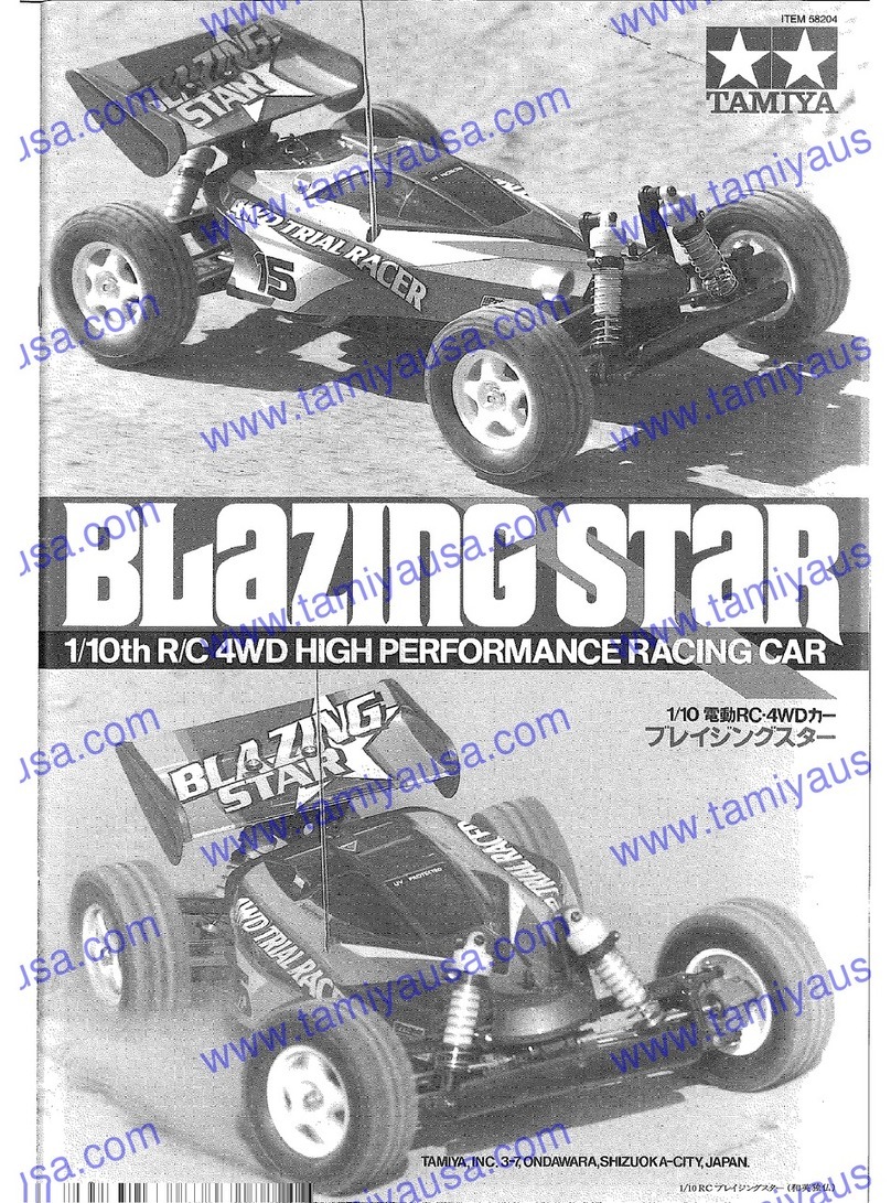 Tamiya Blazing Star instructions