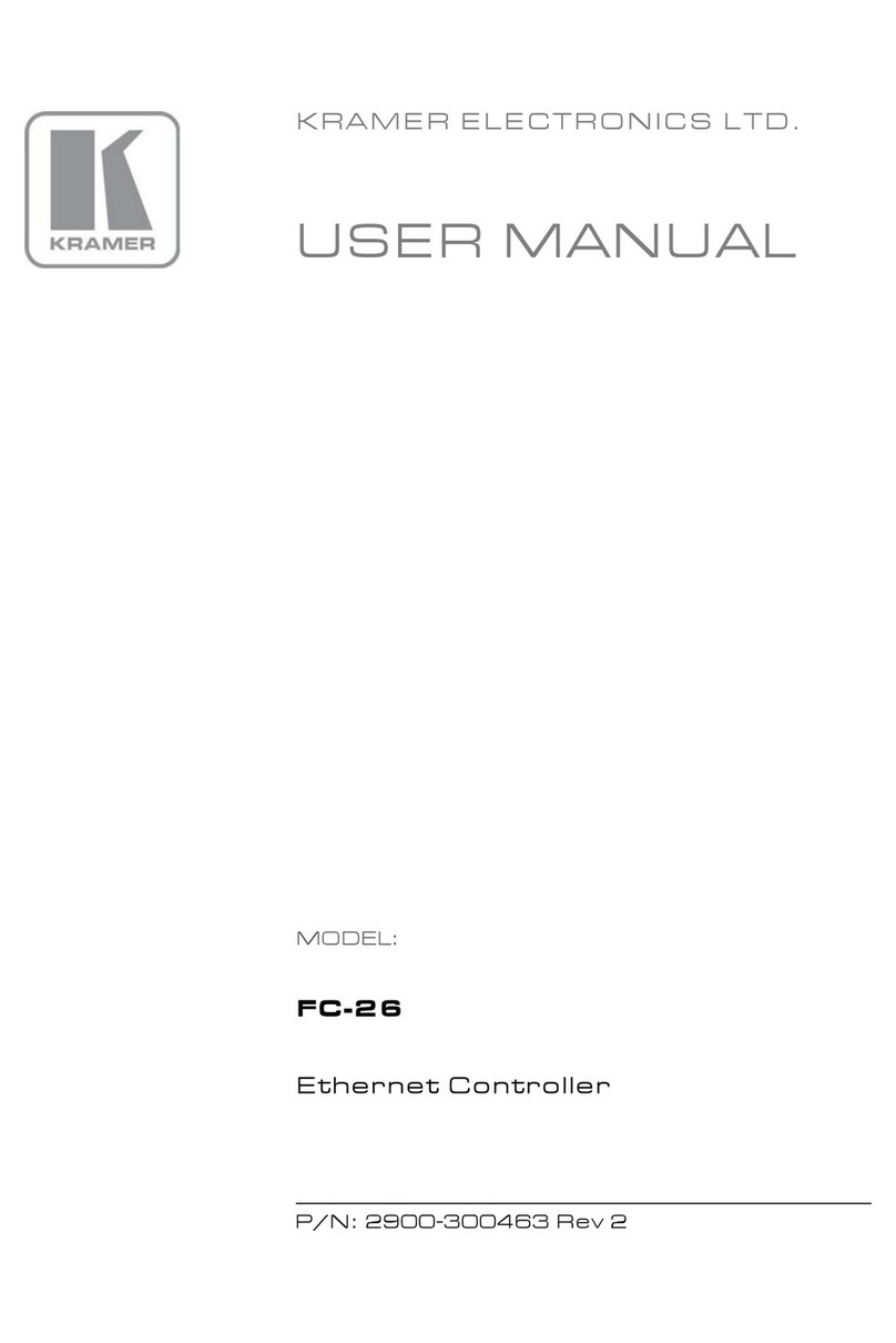 Kramer FC-28 User manual Kramer FC-28 User manual