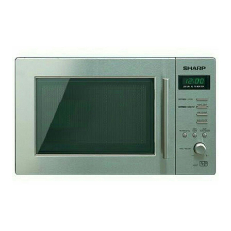 Sharp R-25STM Instruction Manual