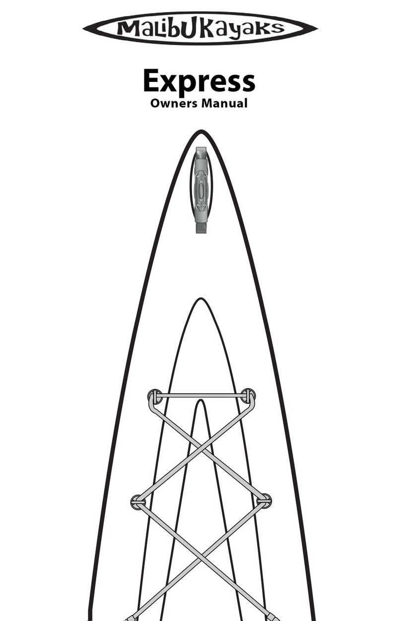 Malibukayaks Express owner's manual