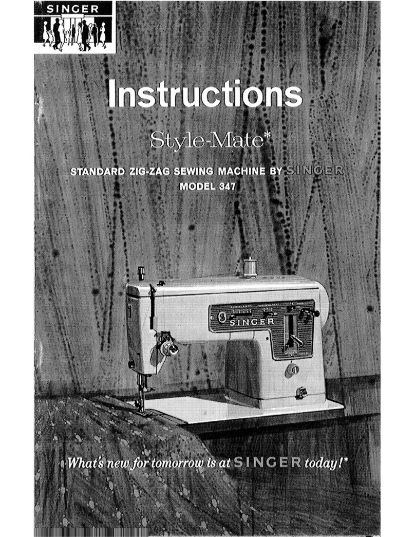 Singer Style-Mate 347 User manual Singer Style-Mate 347 User manual