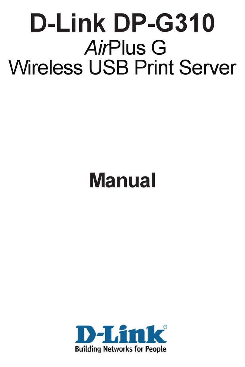 D-Link AirPlus G DP-G310 User manual