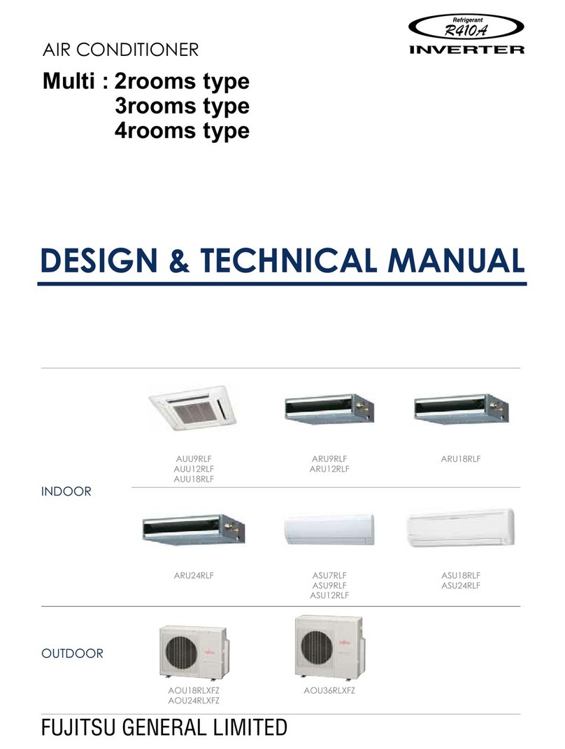 Fujitsu AUU9RLF Service manual