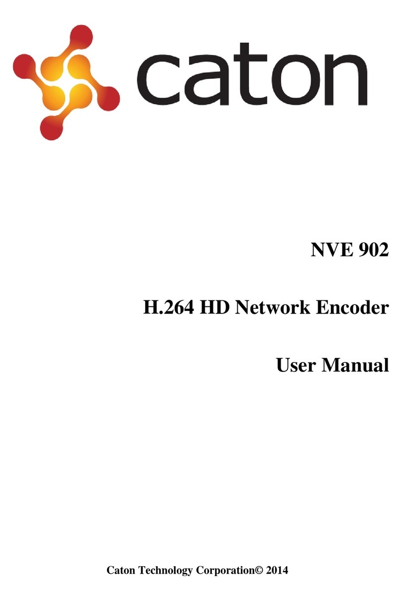 Caton NVE 902 user manual