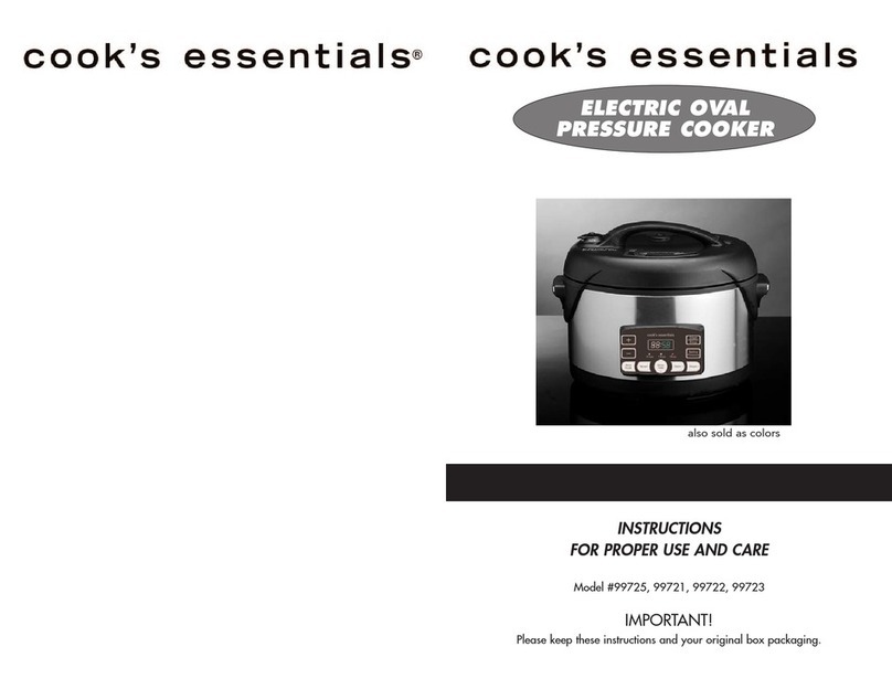 Cook's essentials 99725 Owner's manual Cook's essentials 99725 Owner's manual