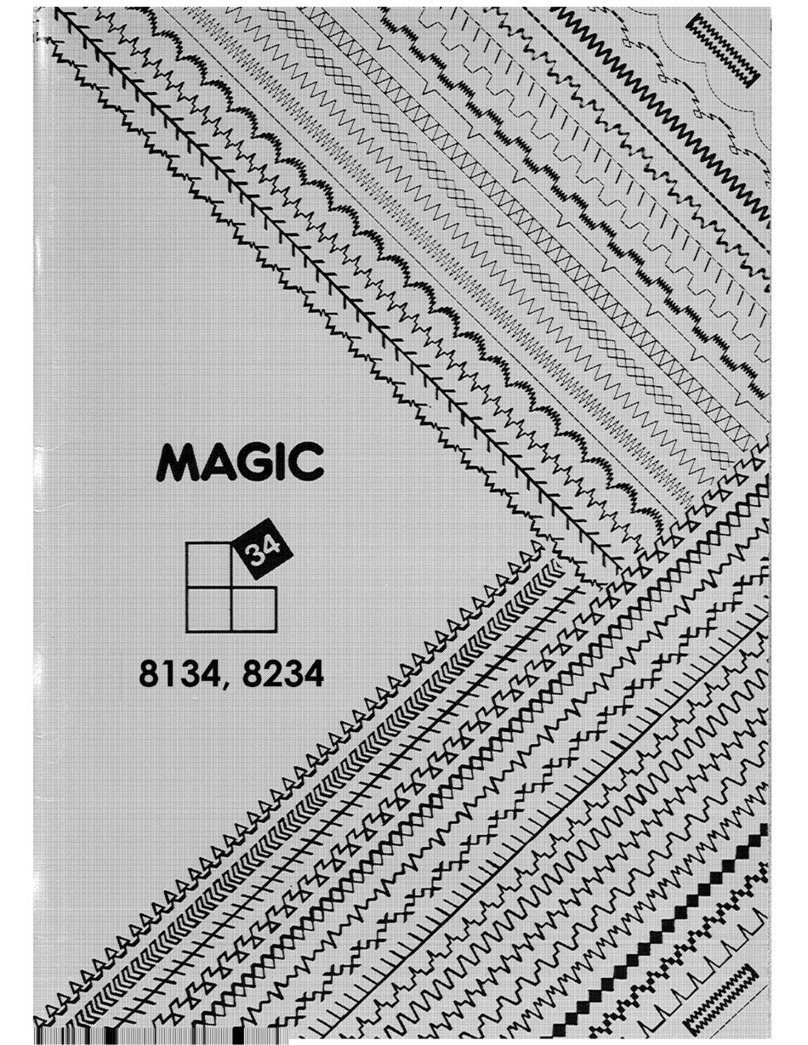 Singer Magic 8134 Instruction book
