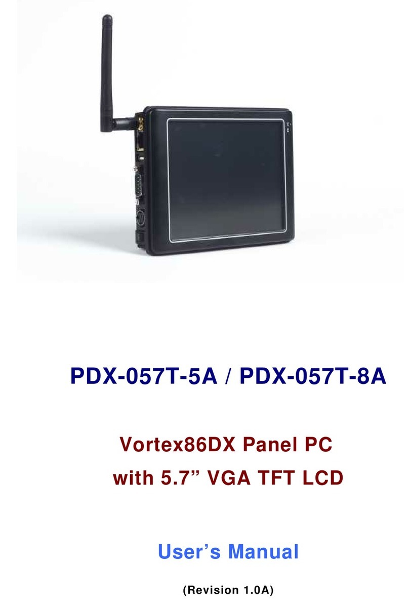 Microcomputer Systems PDX-057T-5A user manual