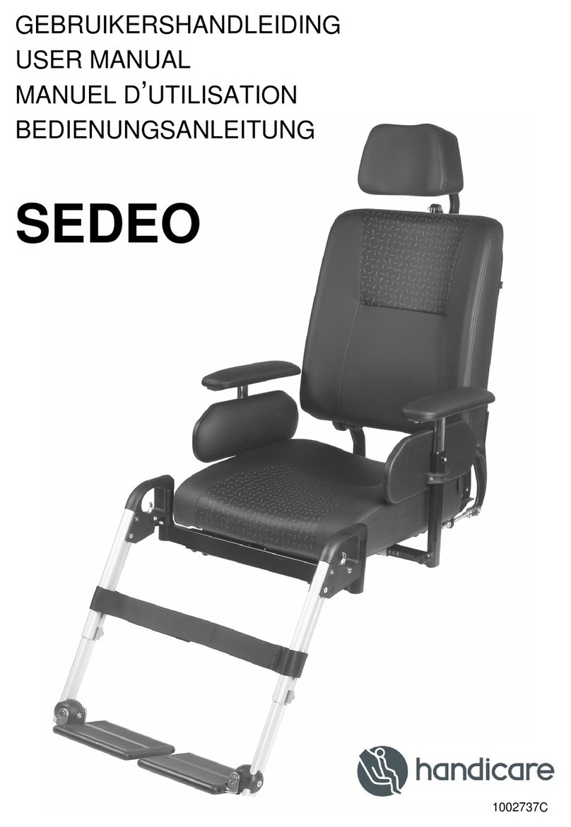 Handicare SEDEO User manual Handicare SEDEO User manual