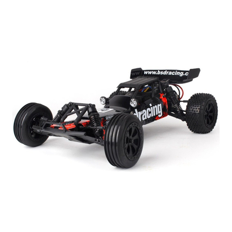 BSD-Racing BS709T 1/10 2WD EP instruction manual
