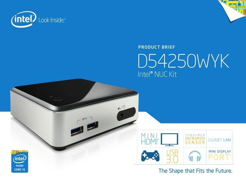 Intel D34010WYK1 Reference guide