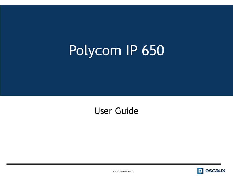 Polycom SoundPoint IP 650 User manual