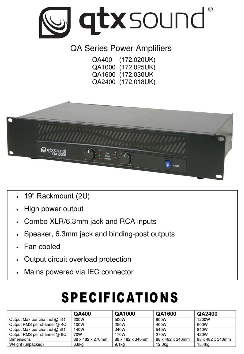 qtxsound QA400 user manual