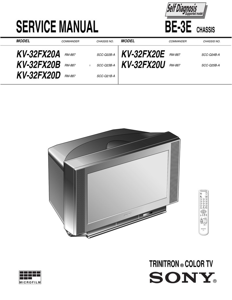 Sony TRINITRON KV-32FX20A User manual