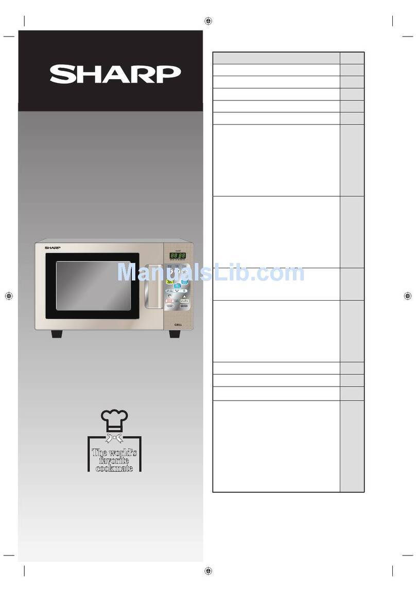 Sharp R-678P User manual