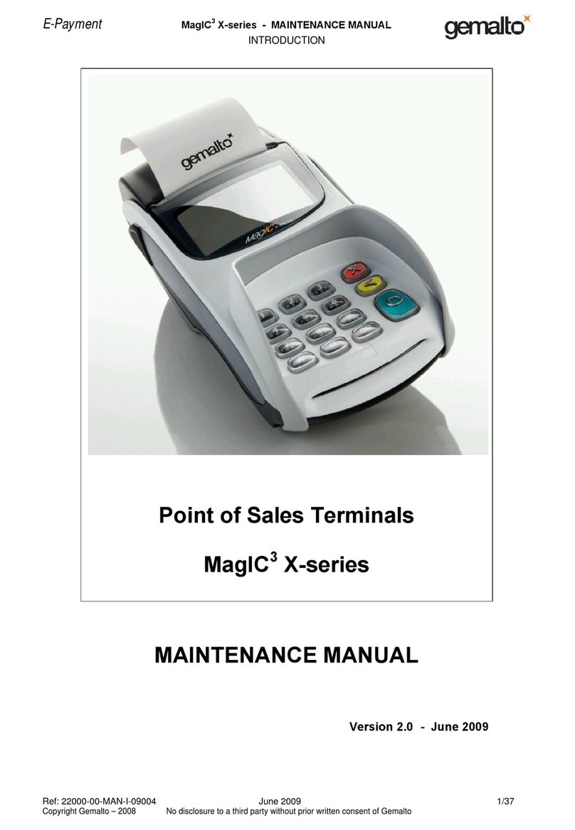 Gemalto MagIC3 X-series User manual