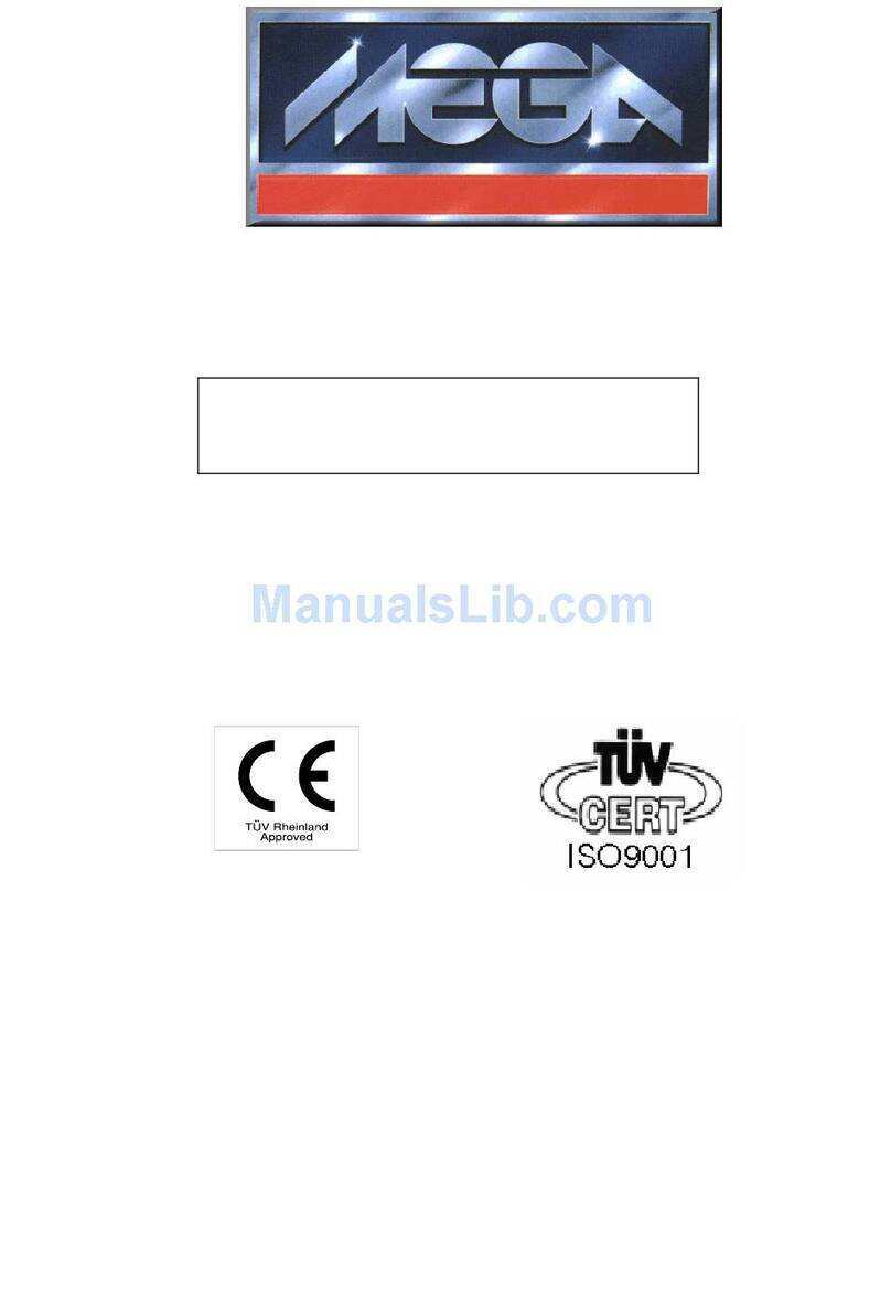 Mega H-550A instruction manual