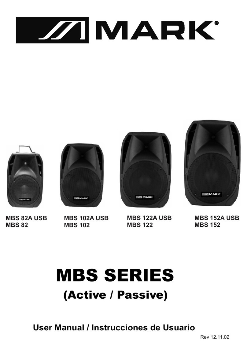 Mark MBS 82A USB user manual