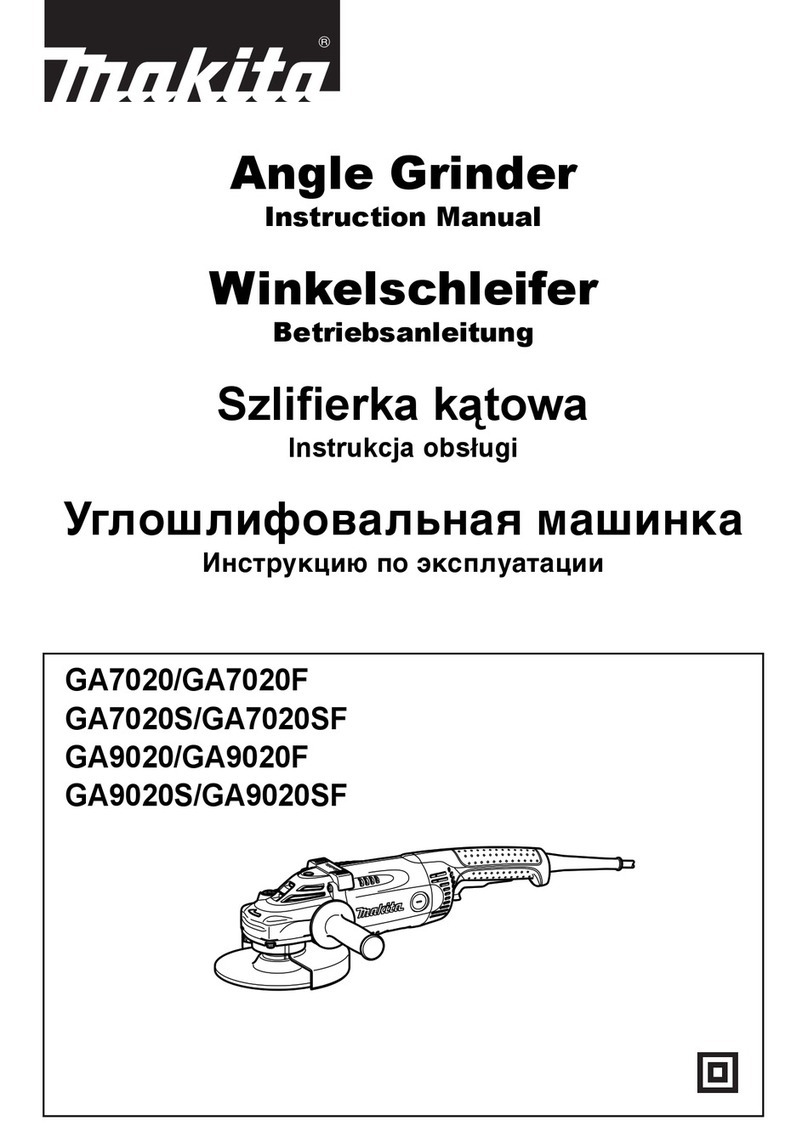 Makita GA7020 instruction manual
