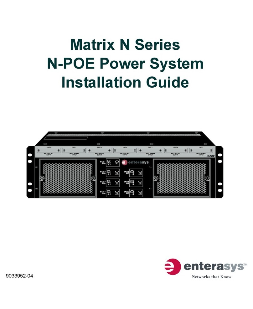 Enterasys Matrix N Series User manual