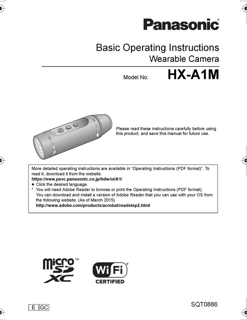 Panasonic HX-A1M Technical specifications