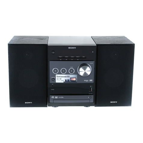 Sony HCD-DX400 Service manual