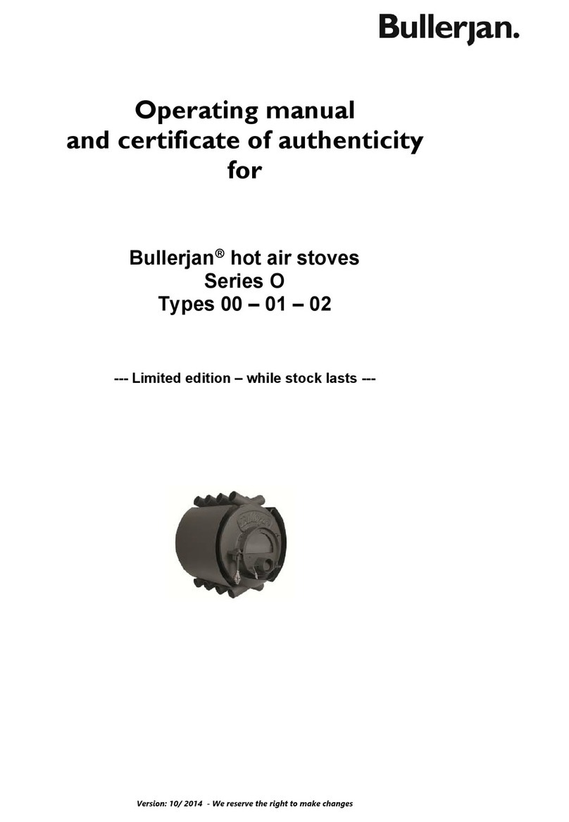 Bullerjan O series operating manual