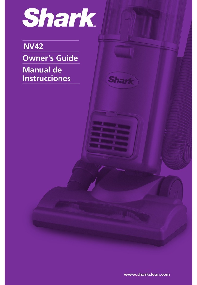 Shark Navigator NV42 User manual