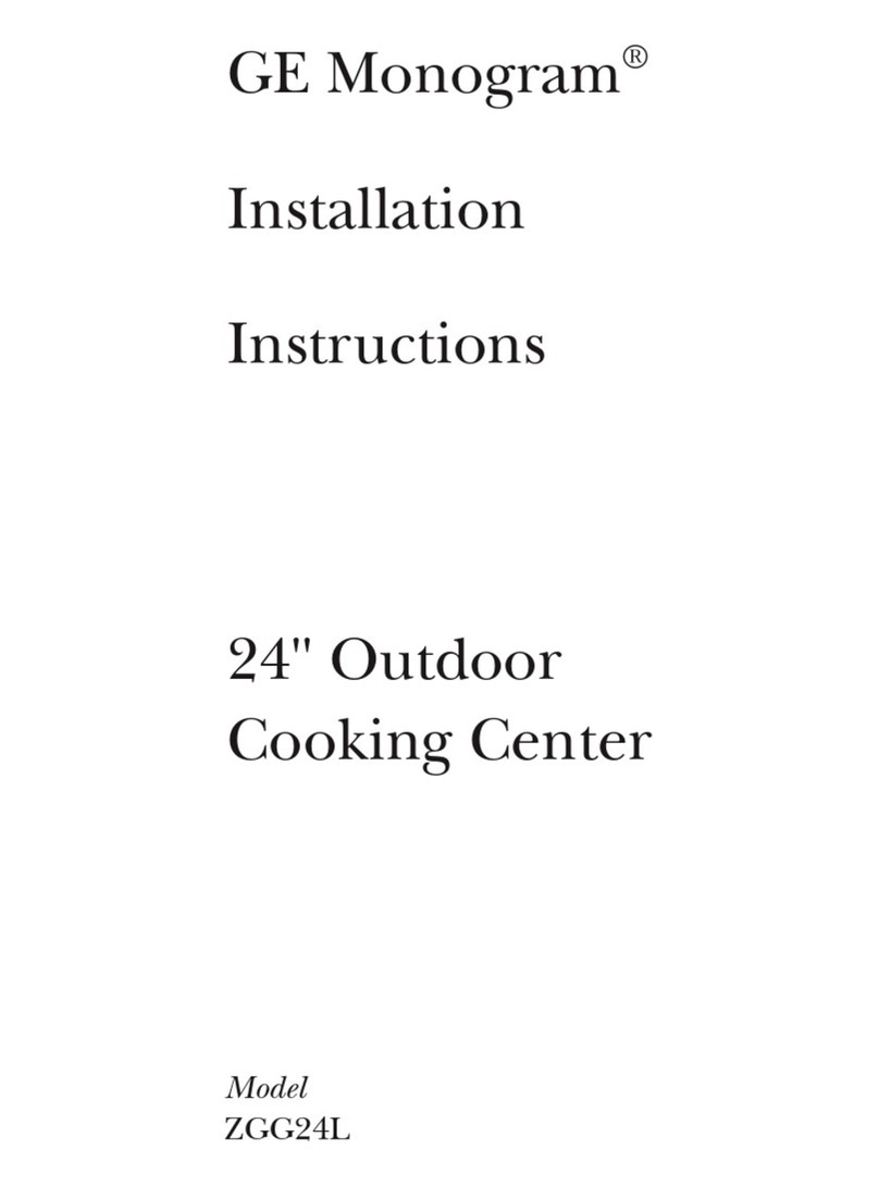 Monogram ZGG24L User manual