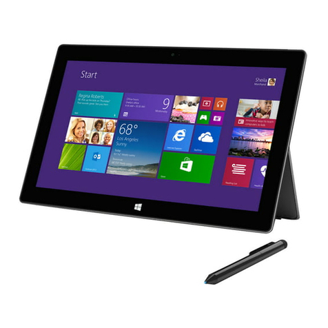 Microsoft Surface Pro User manual