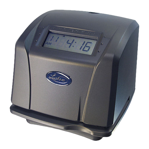 Lathem 900E user manual