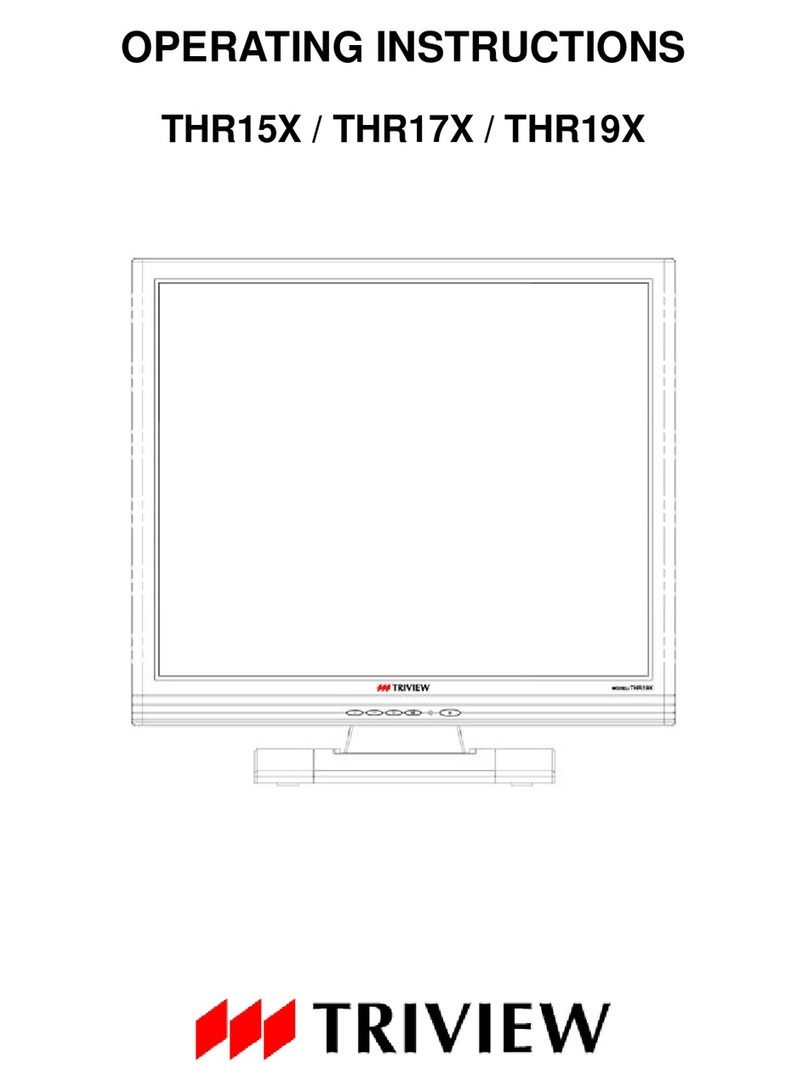 TRIVIEW THR15X User manual
