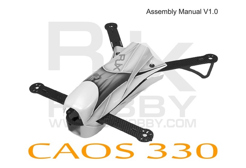 RJX Hobby CAOS 330 Assembly manual