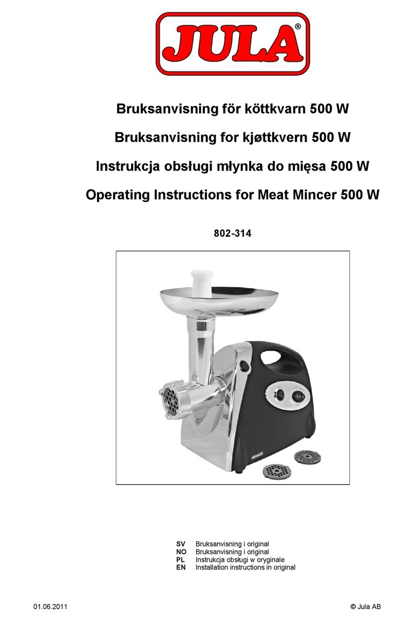 Jula 802-314 operating instructions