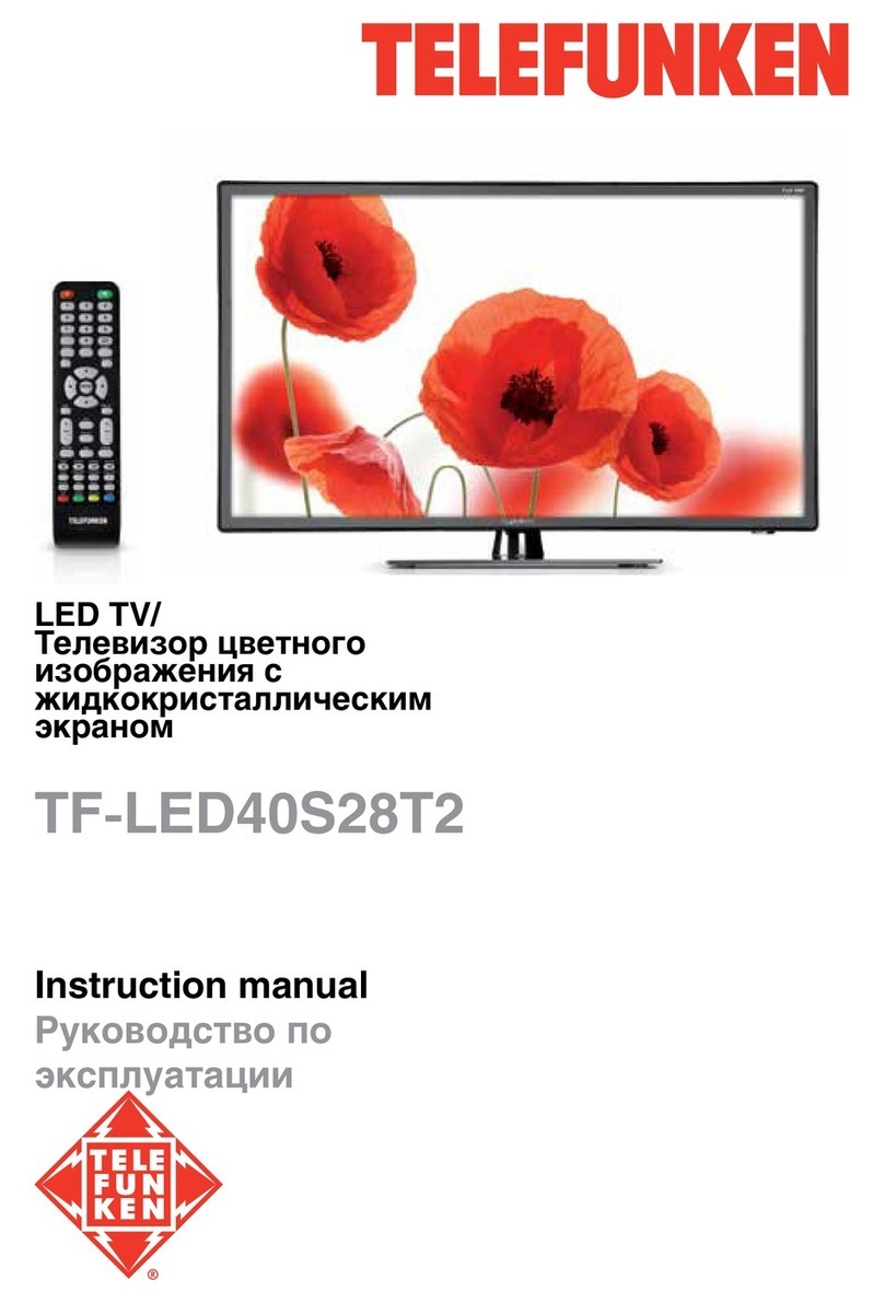 Telefunken TF-LED40S28T2 User manual