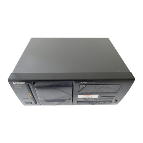 Pioneer PD-F705 User manual