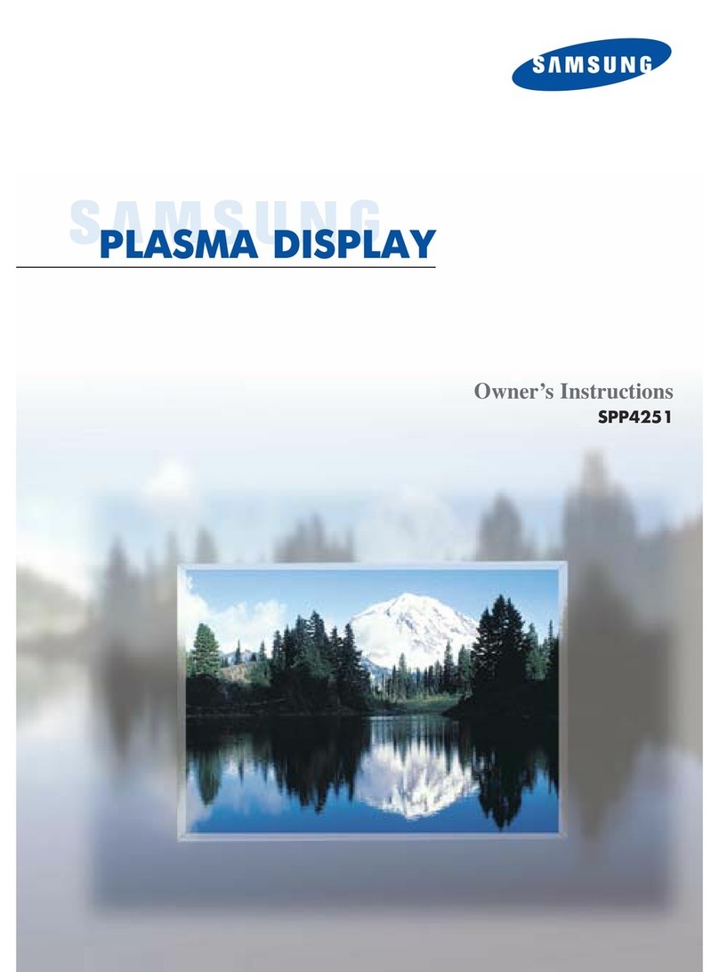 Samsung SP-P4251 User manual