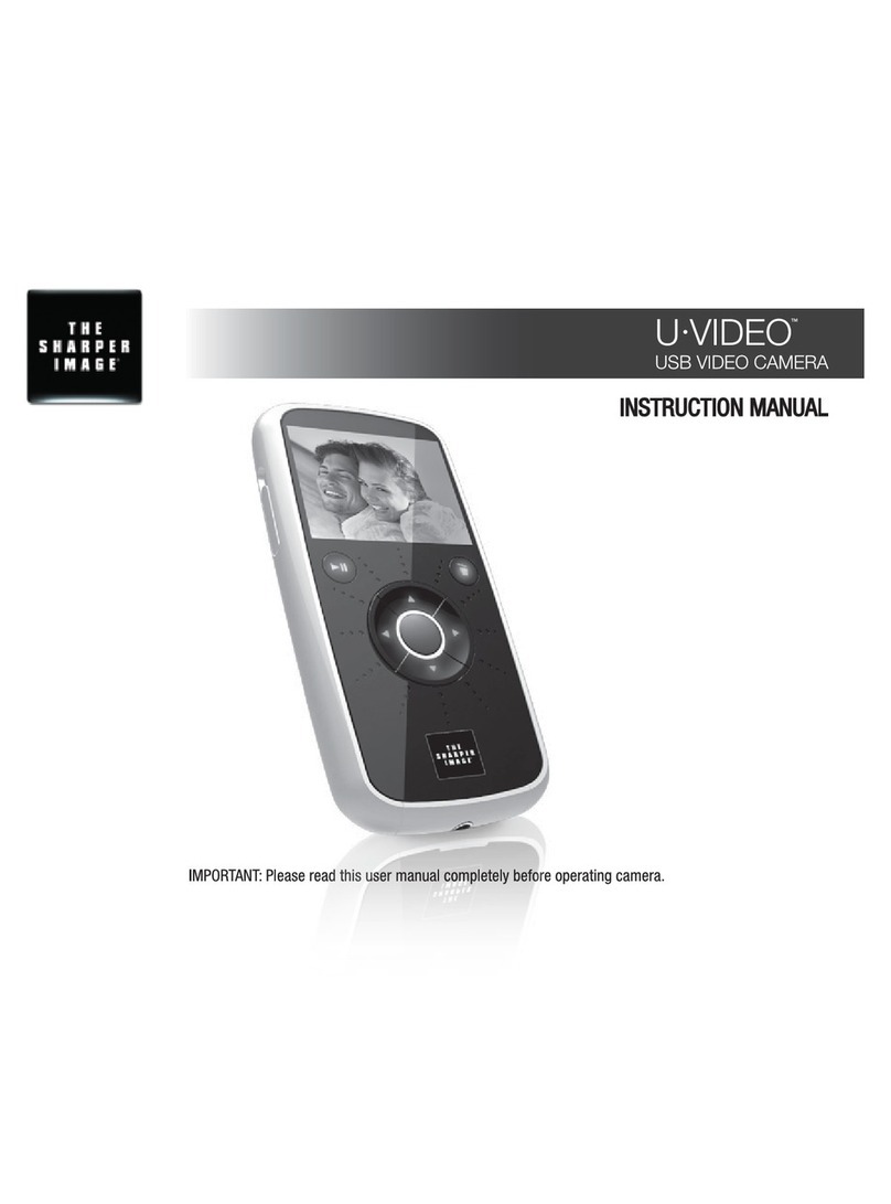 Sharper Image U-VIDEO instruction manual