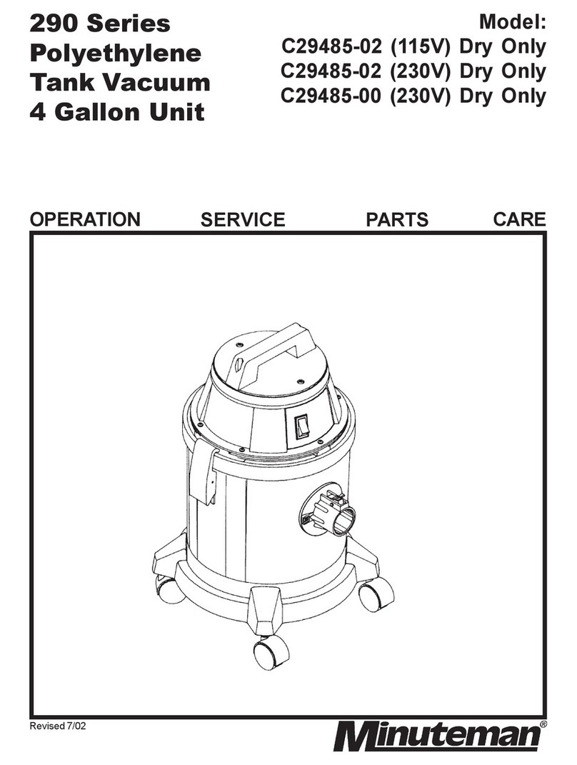 Minuteman C29485-02 Operation, service & parts manual
