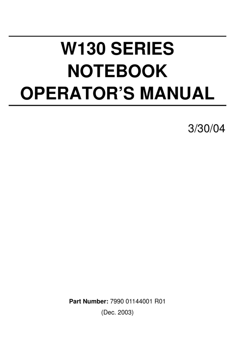Getac W130 Series User manual
