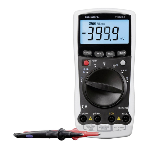 VOLTCRAFT VC 820-1 User manual