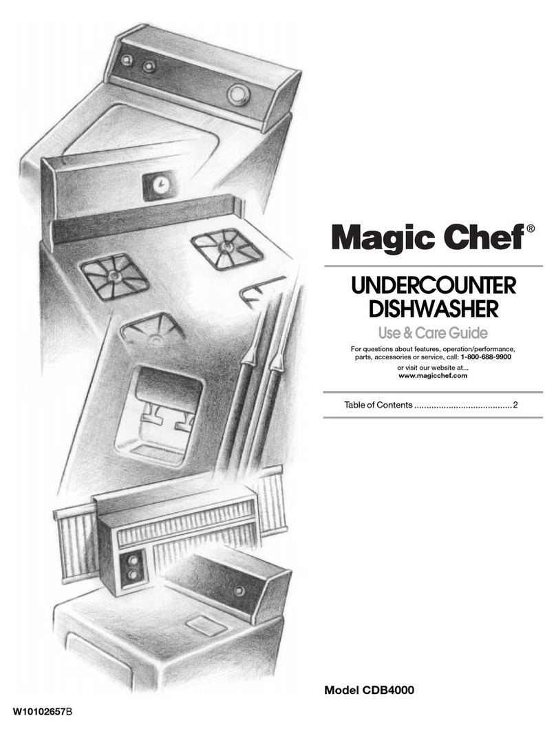 Magic Chef CDB4000 Use & care guide