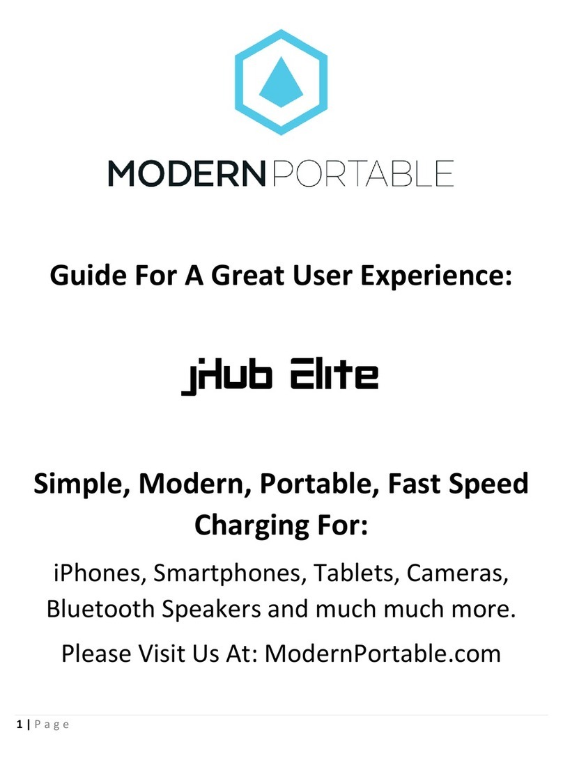 Modern Portable jHub Elite user guide