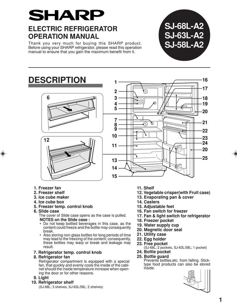Sharp SJ-68L-A2 User manual