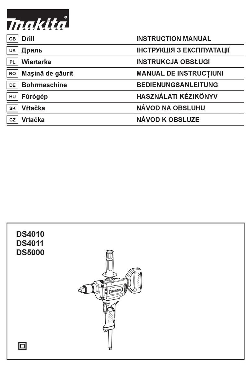 Makita DS4010 instruction manual